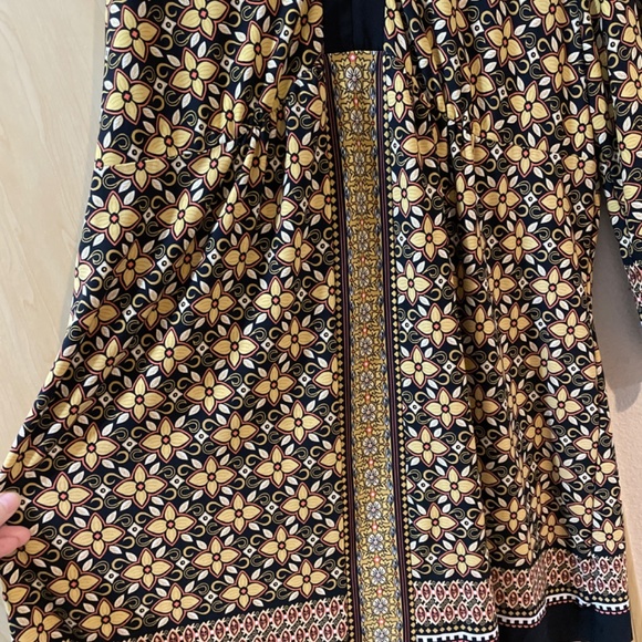 Women XL Gorgeous Boho 60’s inspired Pullover Dress - Picture 3 of 6